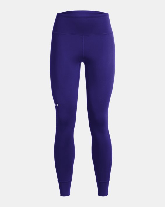Women's ColdGear® Infrared Full-Length Leggings, Blue, pdpMainDesktop image number 4